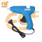 40watt High quality Blue color Hard plastic body stainless steel nozzle hot melt glue gun