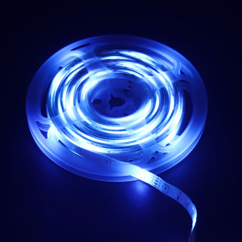 Flexible RGB LED Strip 5050 Light-Color Changing Decoration Light with IR Controller (5M)
