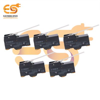 Z-15GW-B 15A 250V to 450V Heavy duty SPCO Stainless steel lever arm plastic switch pack of 5pcs