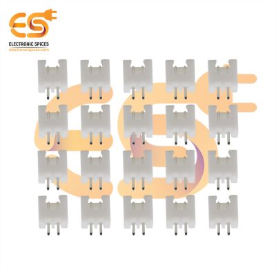 2 pin XH JST male wires connectors 2.5mm pitch 2515 series pack of 1000pcs