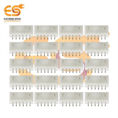 6 pin XH JST male wires connectors 2.5mm pitch 2515 series pack of 1000pcs