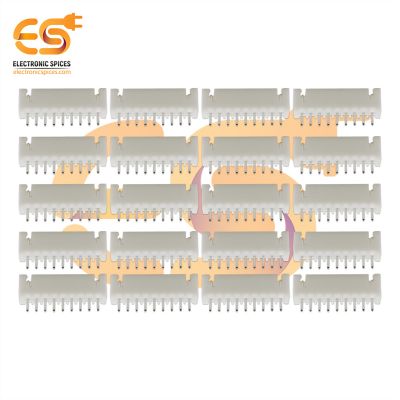 9 pin XH JST male wires connectors 2.5mm pitch 2515 series pack of 1000pcs