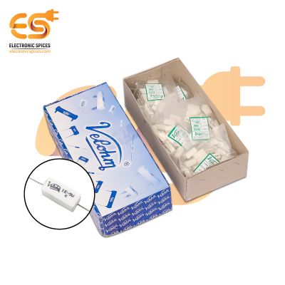 1 ohm ( Ω ) 5 watts Fusible ceramic cement power resistors pack of 250pcs