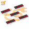 0.56 inch 4 digit Red display color 7 segment LED display COMMON CATHODE pack of 5pcs