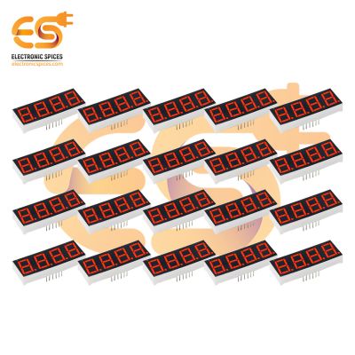0.56 inch 4 digit Red display color 7 segment LED display COMMON CATHODEs pack of 50pcs