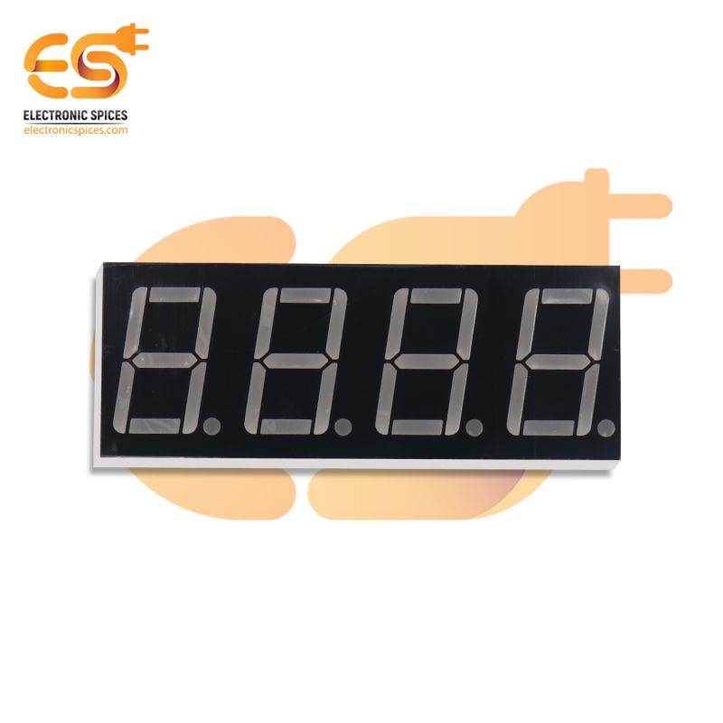 0.56 inch 4 digit Green display color 7 segment LED display COMMON CATHODEs pack of 20pcs
