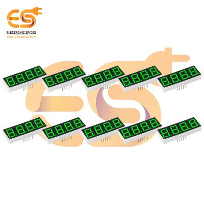 0.56 inch 4 digit Green display color 7 segment LED display COMMON CATHODEs pack of 20pcs