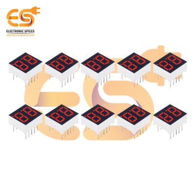 0.3 inch 2 digit Red display color 7 segment LED display COMMON CATHODEs pack of 20pcs