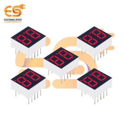 0.3 inch 2 digit Red display color 7 segment LED display COMMON ANODE pack of 5pcs