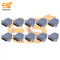 DA-15 15 pin D-sub miniature male connectors with backshell pack of 10pcs
