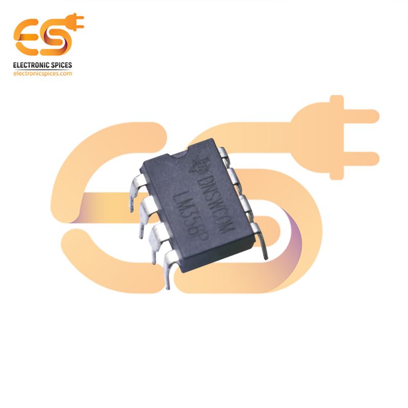 10x LM358N Operationsverstärker – Low-Power, Dual, 8-Pin DIP, 3–32V, Für Elektronikprojekte
