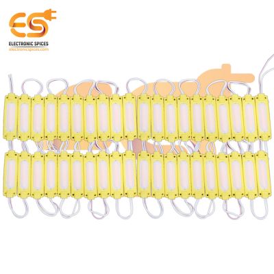 12V 2W Bright yellow color waterproof LED modules pack of 100pcs