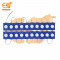 12V 2.4W Bright blue color waterproof LED module pack of 60pcs