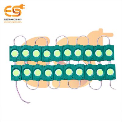 12V 2.4W Bright green color waterproof LED module pack of 60pcs