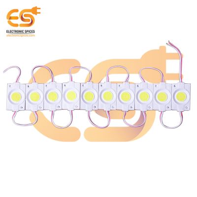 12V 2.4W Bright white color waterproof LED module pack of 10pcs