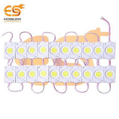 12V 2.4W Bright white color waterproof LED module pack of 60pcs