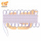 12V 1.5W Bright Warm white color waterproof 3 LED module pack of 60pcs