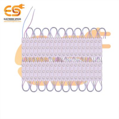 12V 1.5W Bright Warm white color waterproof 3 LED modules pack of 100pcs