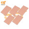15.2cm x 10.2cm Copper clad plan printed circuit board or PCB pack of 5pcs