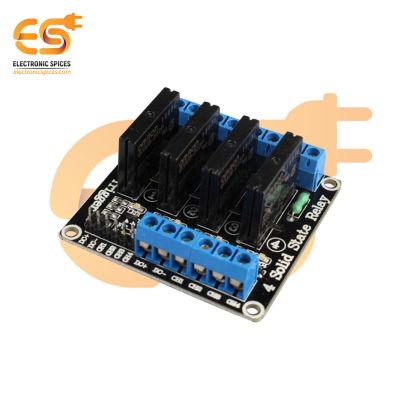 5V 4 channel Low level solid state relay module 240V 2A output with resistive fuse