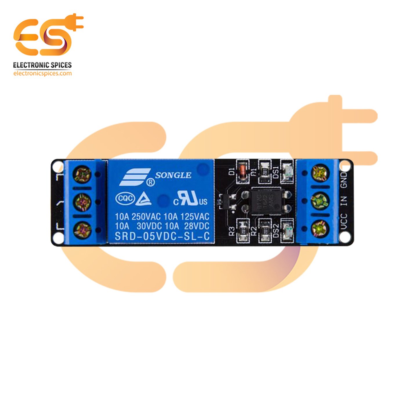 Buy 5V 1 Channel Relay Module With Light Coupling