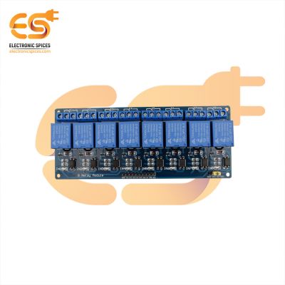 24V 8 channel relay module with light coupling