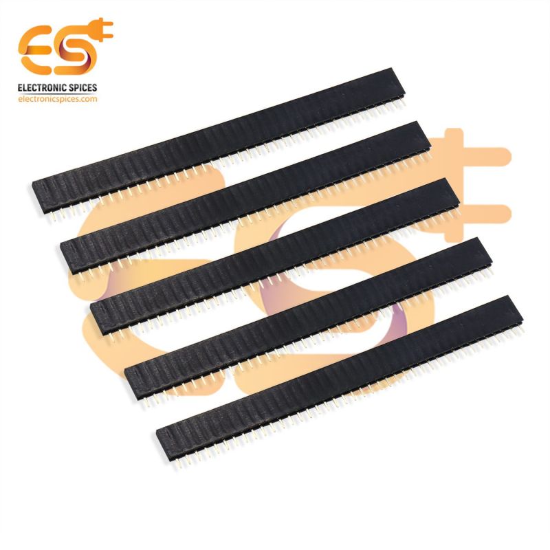 Combo of General Purpose Printed Circuit Board (5 Pieces) + Female Berg Strip (5 Pieces) + Male Berg Strip (5 Pieces)