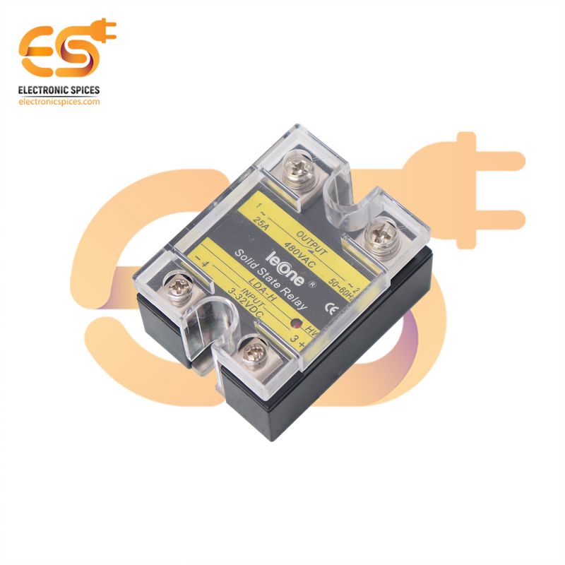 Produktbild von FOTEK SSR-25DD Halbleiterrelais – 25 A, Eingang 3–32 VDC, Ausgang 5–60 VDC, Original