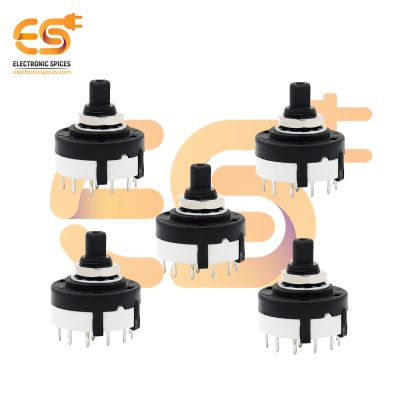 CK1049 Rotary wafer switch 12 position single throw pack of 5pcs