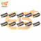 DA-15 15 through hole Right angle PCB mount D-sub miniature female connectors pack of 10pcs