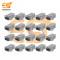 DE-9 9 pin D-sub miniature male connectors with backshell pack of 20pcs