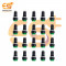 Momentary push to On button green color horns switches pack of 100pcs