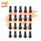 SPST On and Off self lock momentary push button Red color pack of 100pcs