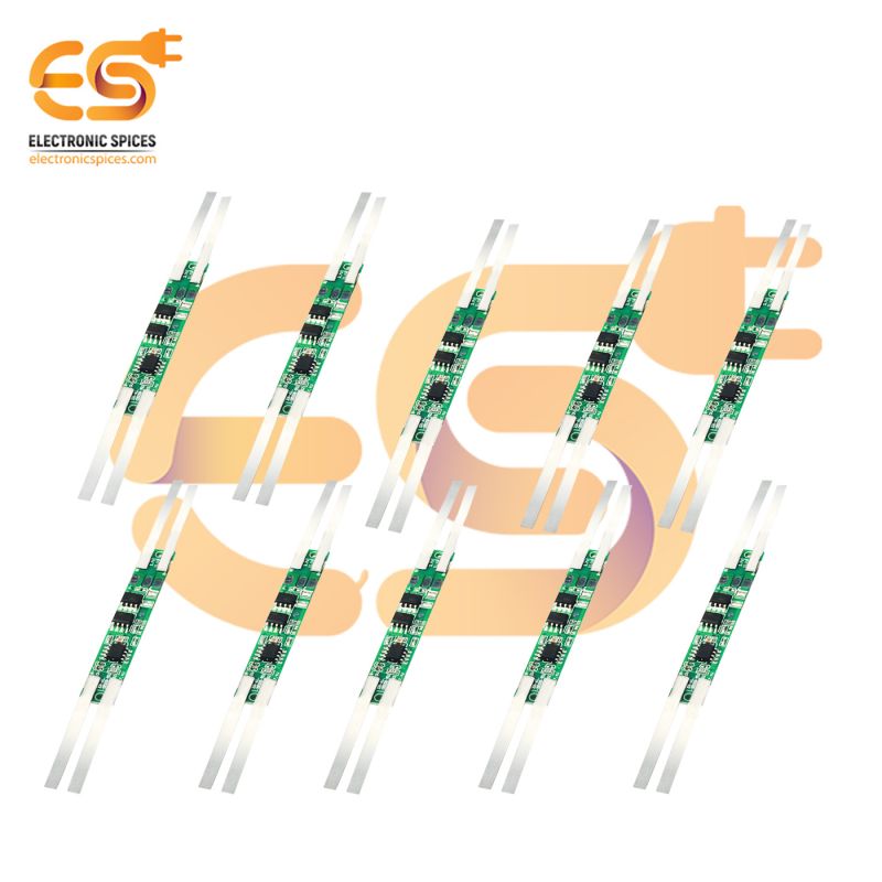 2S 3A 11.1V 18650 Li-ion Lithium battery protection and charger BMS modules pack of 10pcs