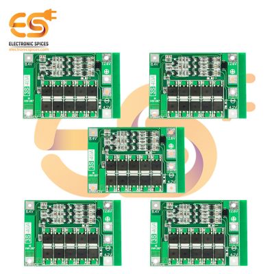 3S 40A 12.6V 18650 Li-ion Lithium battery protection and charger BMS module pack of 5pcs