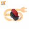 XW-603 6A 250V AC 3pin SPCO red color plastic rocker switch pack of 2pcs