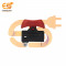 XW-603 6A 250V AC 3pin SPCO red color plastic rocker switches pack of 5pcs