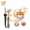 4 in 1 combo of 60 watt soldering iron, Desoldering wik, Soldering flux, and soldering wire