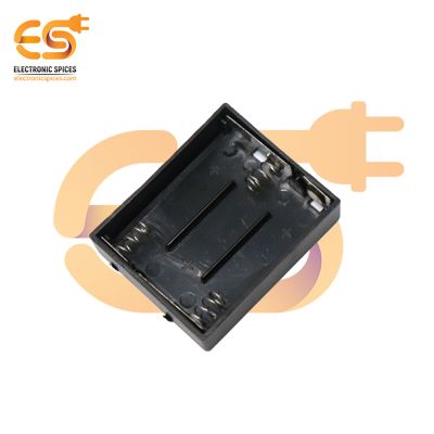 AA 1.5V 3 Cell battery holder plastic case through hole PCB mount pack of 1 (3 x 1.5V = 3Volt)