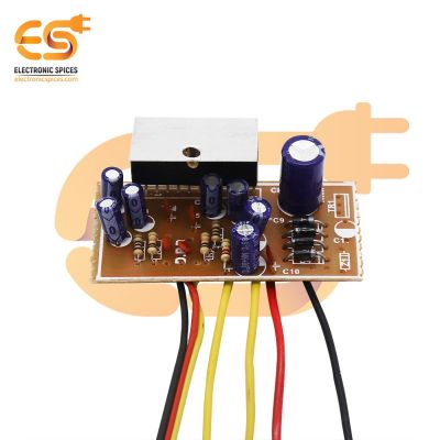Small 12V stereo circuit board with single 6283 IC