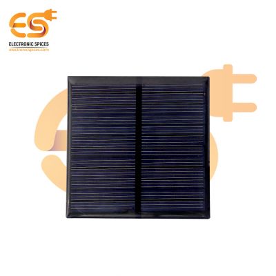 70mm x 70mm 6V 100mAh Square shape polycrystalline mini epoxy solar panel pack of 1pcs