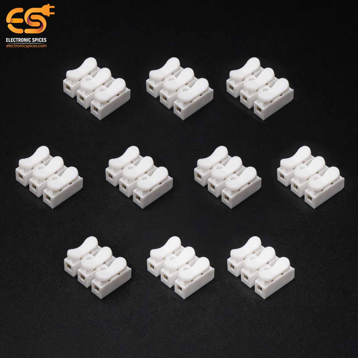 Buy 3 Line Electrical Cable Quick Splice Push Lock Wires Connectors 