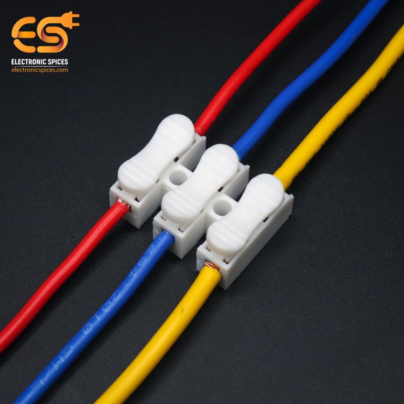 3 line Electrical cable quick splice push lock wire connectors pack of 500pcs