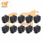 KF128-5-2P 10A 2 pin 5mm pitch Black color PCB mount terminal block connectors pack of 50pcs