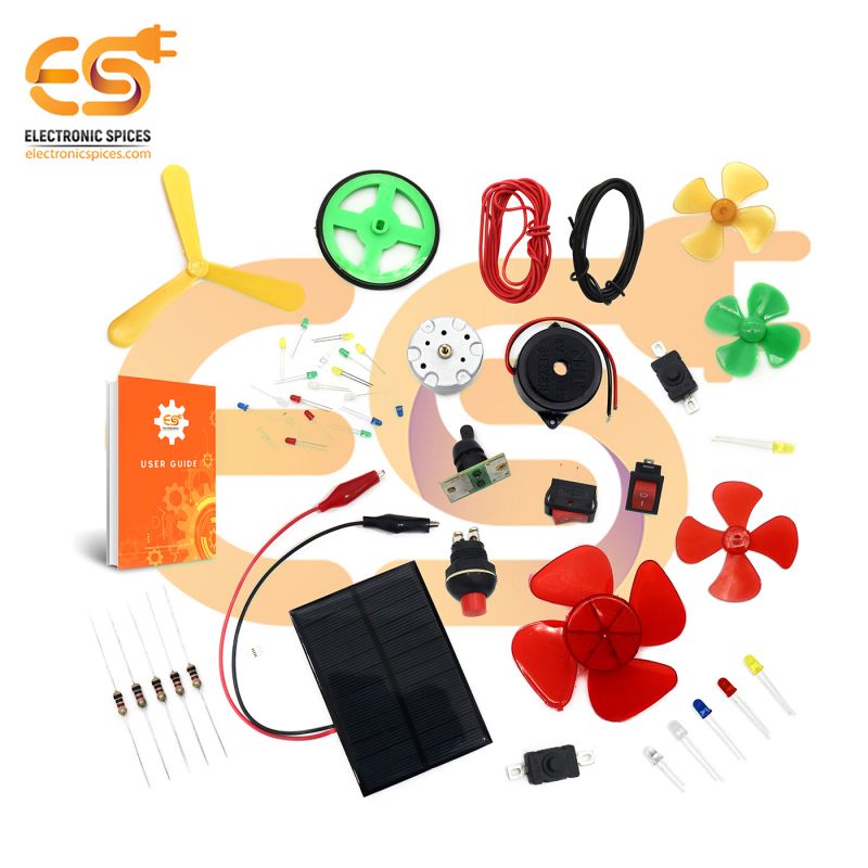 Solar starter kit for creators with user manual 48 pieces