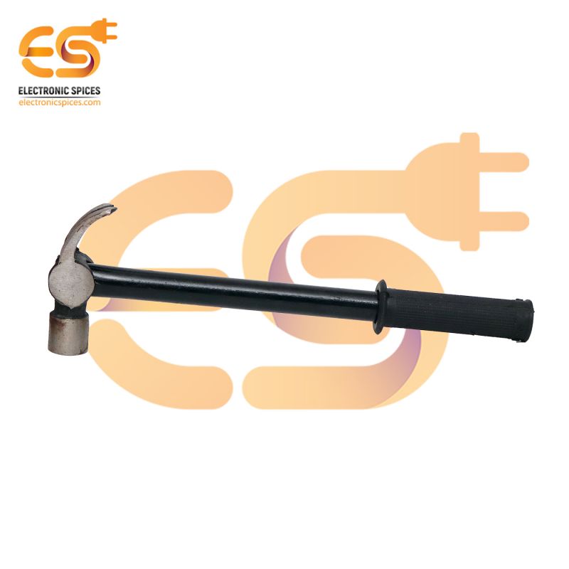 13 inch 1 Lb Tubular steel handle curved claw hammer