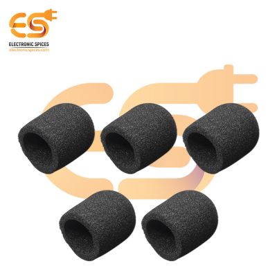 Microphone cover foam mic covers windscreen suitable for Most standard handheld microphone Black color pack of 2pcs
