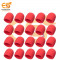 Microphone cover Red color foam mic covers windscreen suitable for Most standard handheld microphones pack of 50pcs