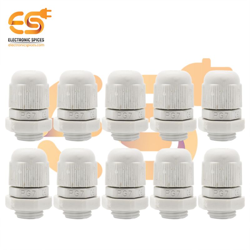 PG7 Polyamide Cable gland high quality PG types waterproof pack of 50pcs