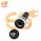 10A 250V AC 6mm x 30mm Black Electrical panel mounted screw cap cartridge fuse holder pack of 2pcs